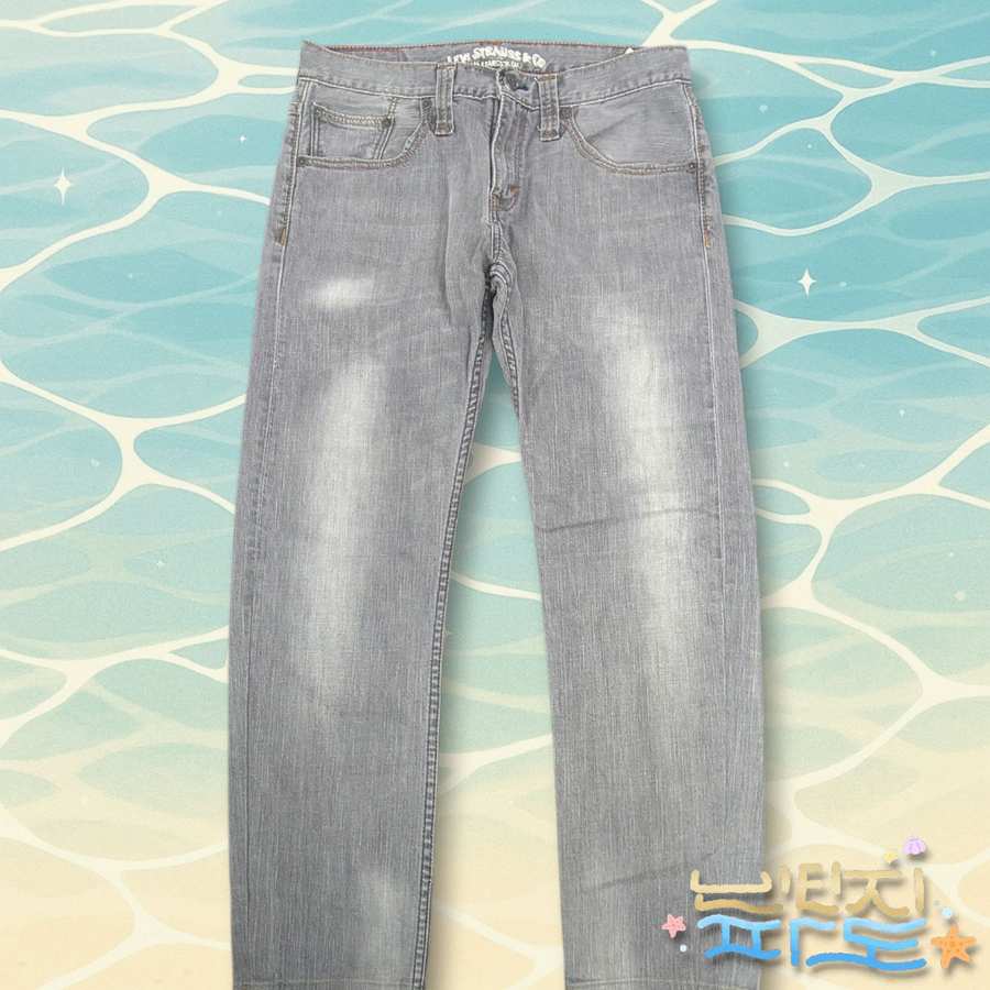 32 리바이스 504 그레이 데님팬츠