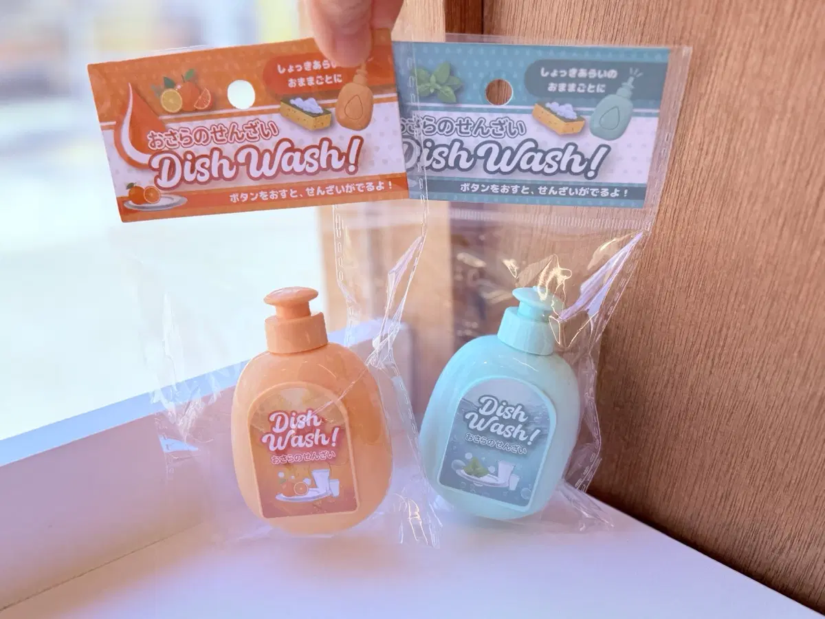 일본 귀여운 dish wash! 식기 세정제 장난감 2종