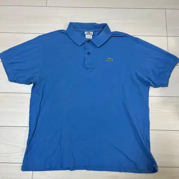 LACOSTE 라코스테 피케 셔츠 블루 사이즈 6
