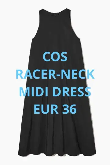 COS 레이서넥 미디 원피스 EUR 32