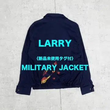 미사용 새상품 택 포함 LARRY 밀리터리 자켓 NAVY 38