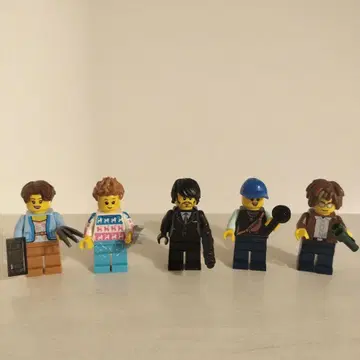 LEGO 미니 피규어 모험 5종 세트