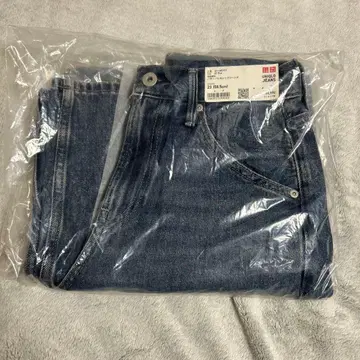유니클로 배기 배럴 레그 청바지 23