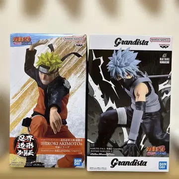 NARUTO 피규어 2체 세트 인계 조형 열전 Grandista