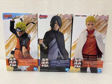 NARUTO BORUTO 인계 조형 열전 피규어 3종 세트