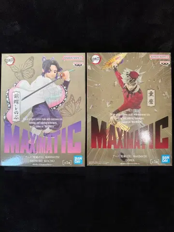 귀멸의 칼날 MAXIMATIC 코쵸우 시노부 도우마 피규어