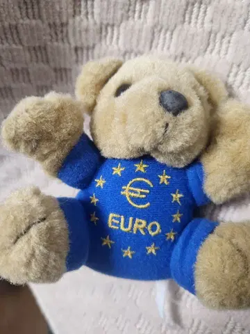 EURO 봉제 인형 테디베어 흡착판 포함