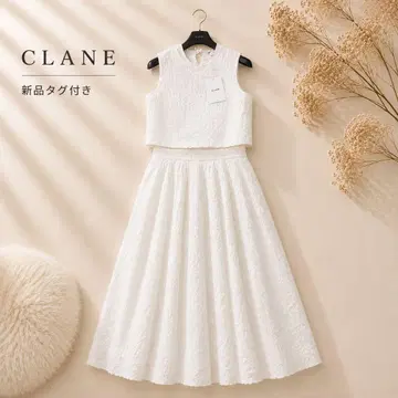 새상품 클라네 CLANE BOMB SET ONEPIECE 정가 3.5
