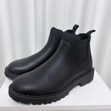 [미사용 새상품] UNIQLO C 사이드 고어 부츠 26.0cm 블랙