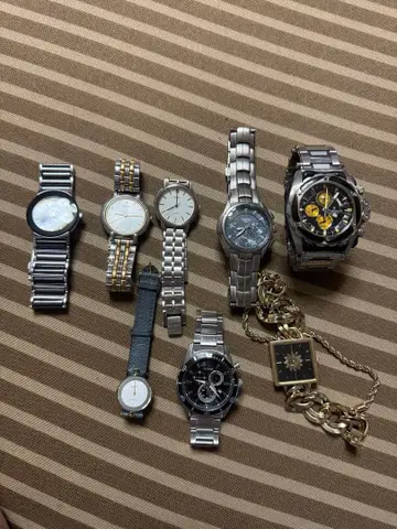 남성용 손목시계 7세트 SEIKO FESTINA 등