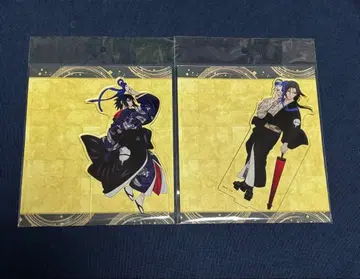 NARUTO 채면화 아크릴 스탠드 사스케 이타치 2종 세트