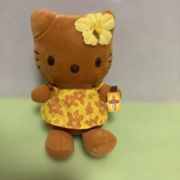 [초레어 당시물] 2002년 산리오 일광화상 헬로키티 봉제 인형 택 포함