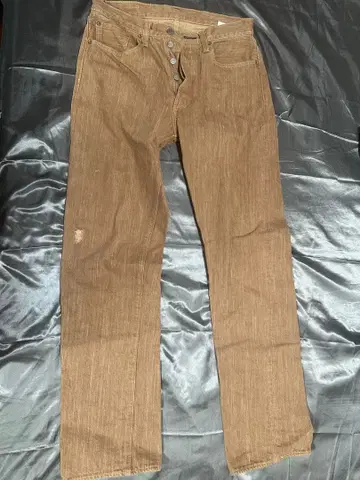 SUGAR CANE 오키나와 사탕수수 데님 브라운
