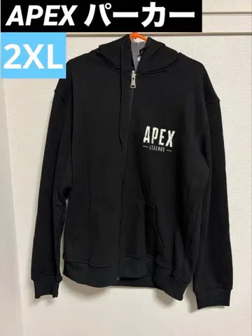APEX 에이펙스 후드티 블랙 2XL