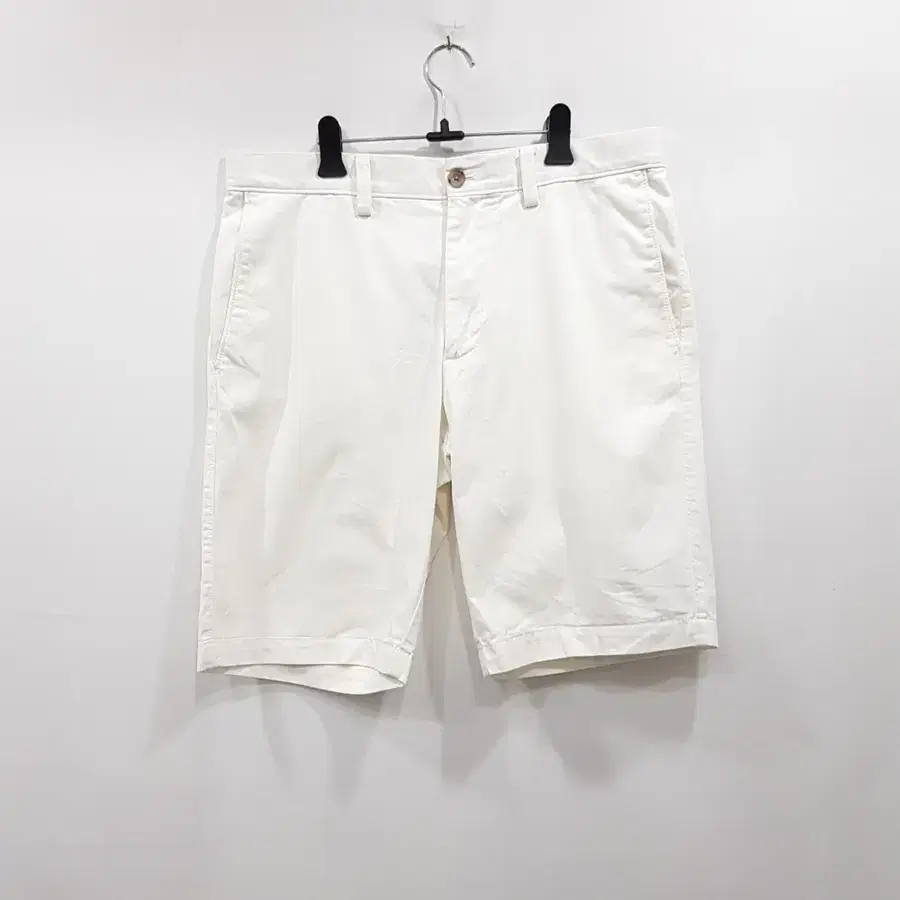 빈티지 무지 코튼 면 반바지 남M R250
