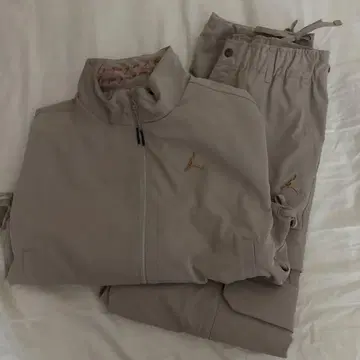 조던 셋업 베이지 여성용
