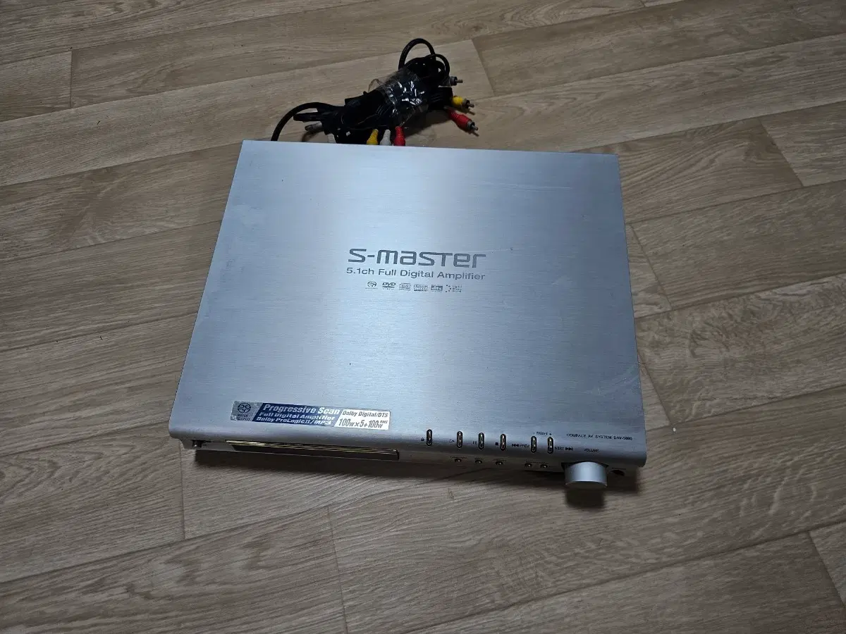 S-master 5.1채널 풀 디지털 앰프