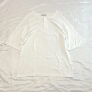 graphpaper Suvin Henley Neck Knit 피케 셔츠