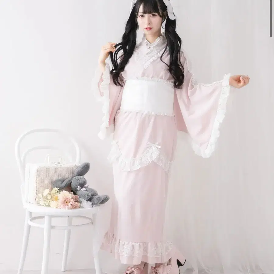 유카타 팝니다 (오비포함)