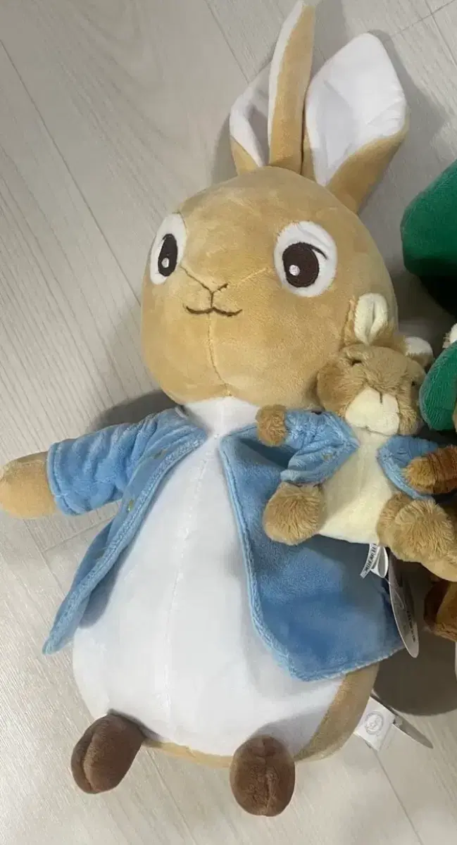 (2개 세트) 피터래빗 29cm 9cm 토끼 인형 키링