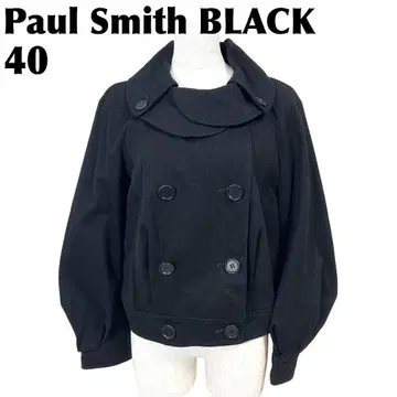 [ 새상품급 ] Paul Smith BLACK 자켓 코트 40 블랙