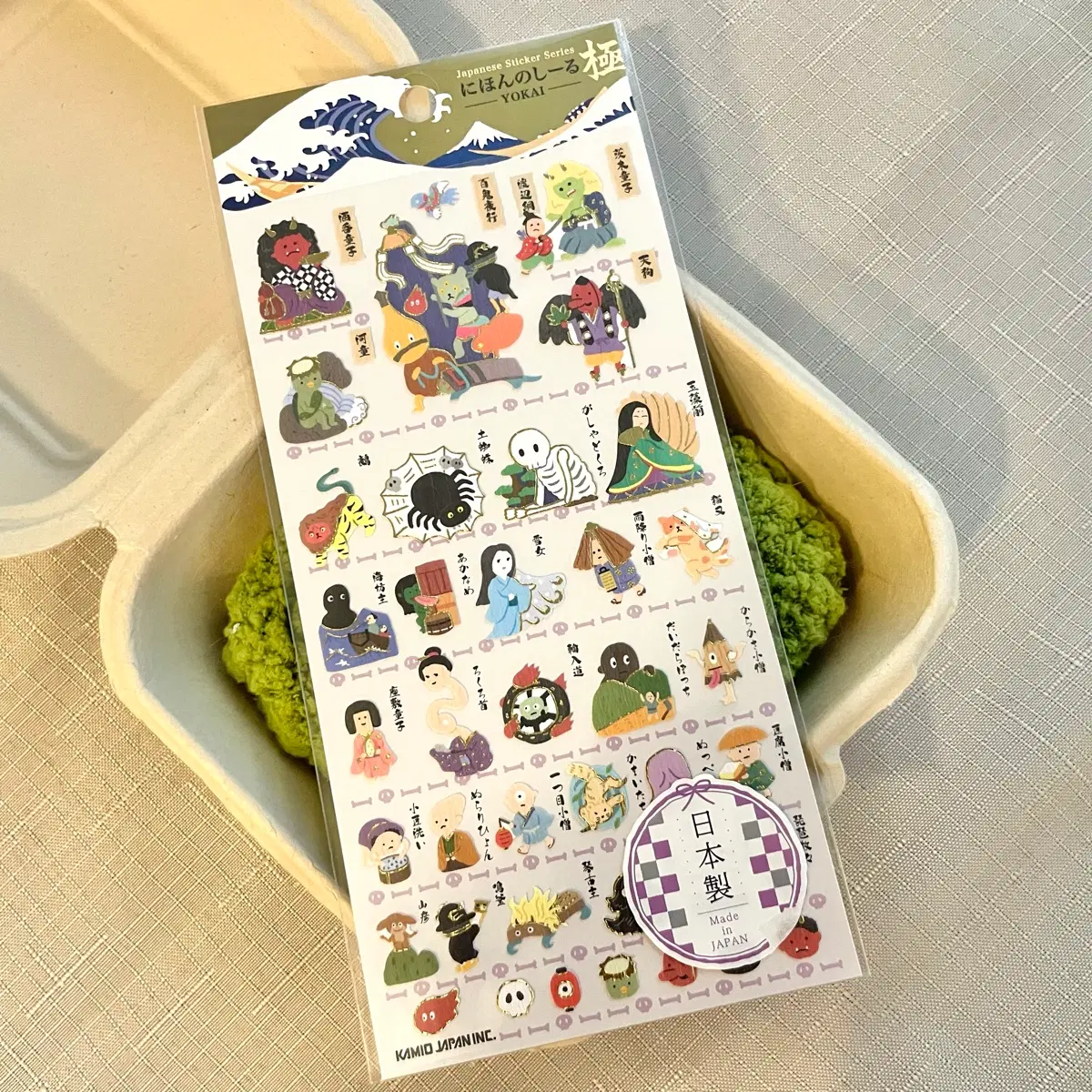(새상품) 카미오 재팬 일본 요괴 스티커