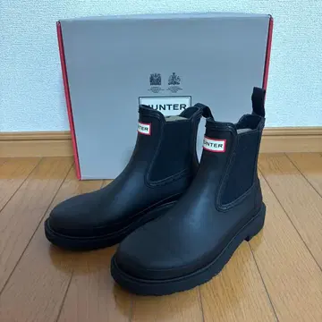 새상품 HUNTER Commando Chelsea Boot UK3