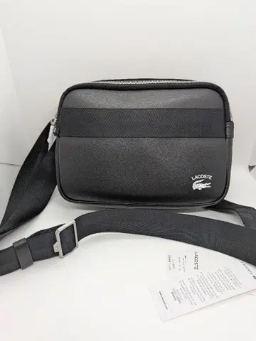 [ 새상품 미사용품 ] LACOSTE 라코스테 플랙티스 숄더백 소가죽