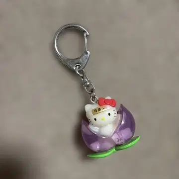 지역 한정 키티 오카야마 한정 복숭아 타로 키티 키링