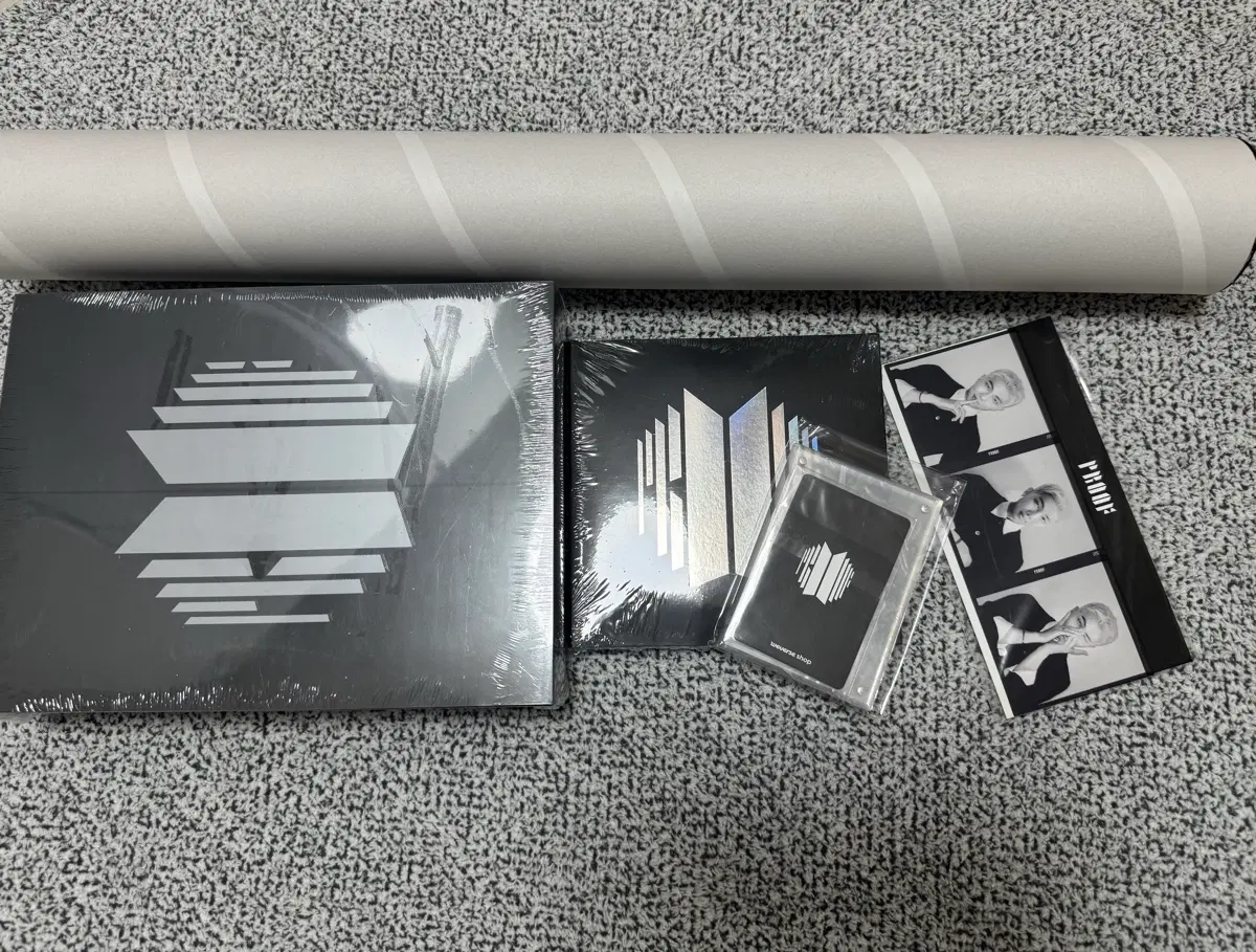 (미개봉 풀구성) 방탄소년단 proof 컴팩트+ 스탠다드 버전+ 포스터 풀구성 일괄