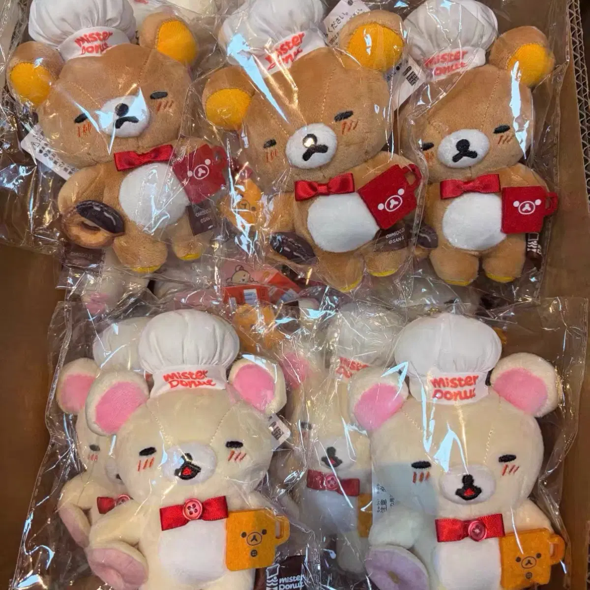 산엑스 도넛가게 리락쿠마 코리락쿠마 인형