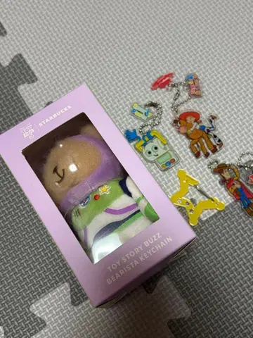 한국 스벅 한정판 토이스토리 베어리스타 키체인 버즈 (덤 포함)