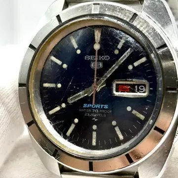 [ 작동/1968년 제조 ] SEIKO 5 SPORTS 세이코 자동 와인딩 남성용