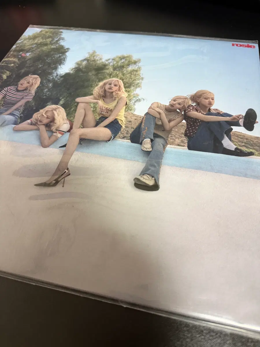 로제 정규1집 LP 핑크컬러반