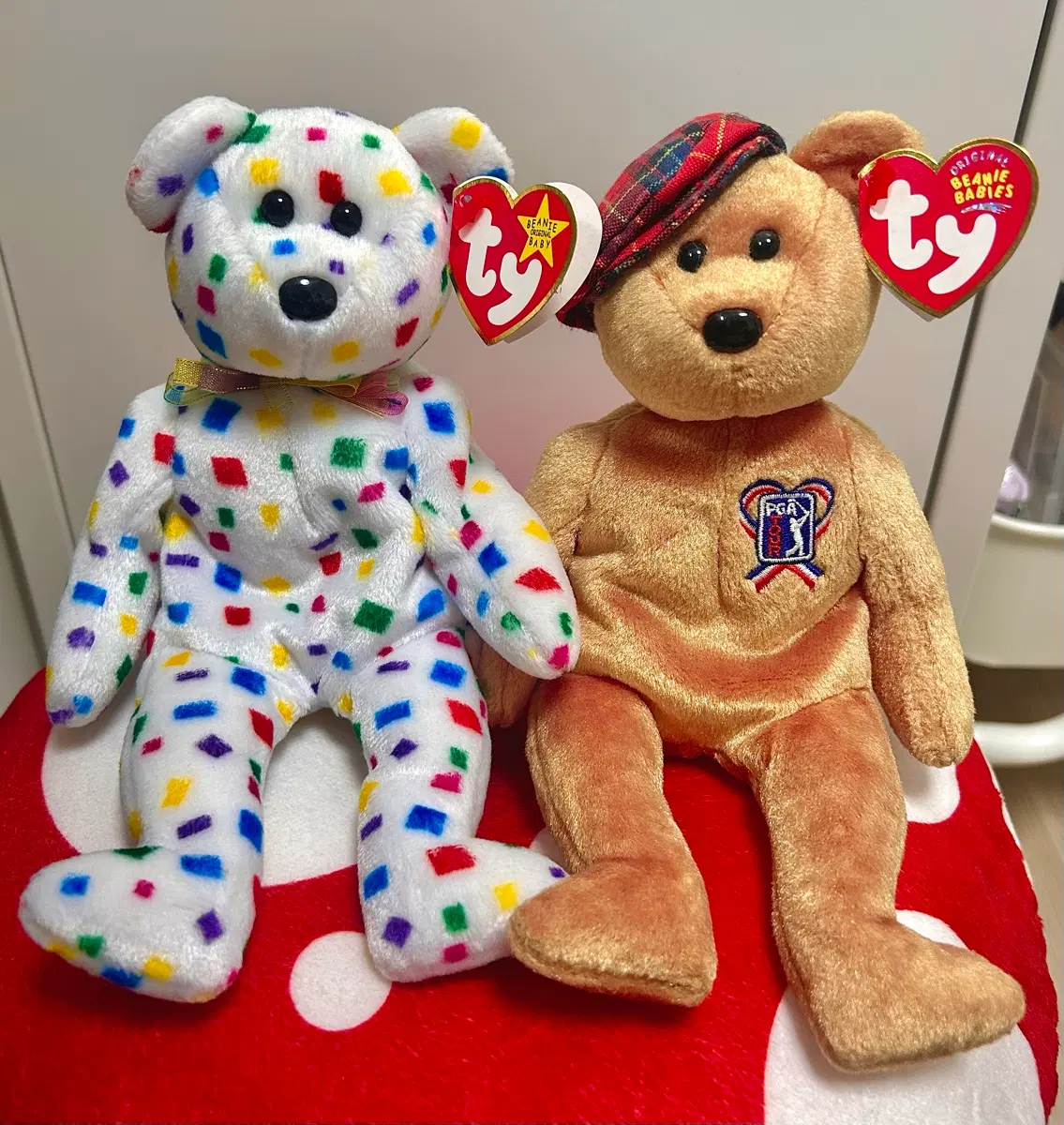 ty베어 인형 beanie baby babies 티와이 베어 빈티지 고전
