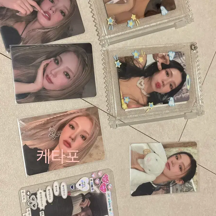 아이들 미연 포카 일괄 판매 시티브리즈 케타포