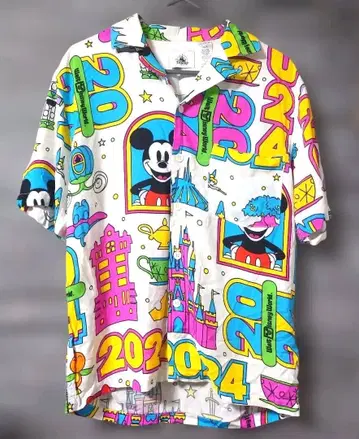 새상품 Walt Disney World 2024 셔츠 M 디즈니월드