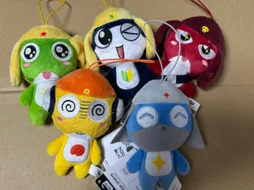개구리 중사 케로로 봉제 인형 마스코트 컴플리트
