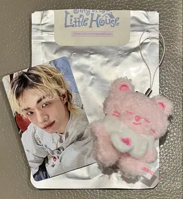 Stray Kids 팬미팅 MicroPlush 지니레트 포토카드 지니