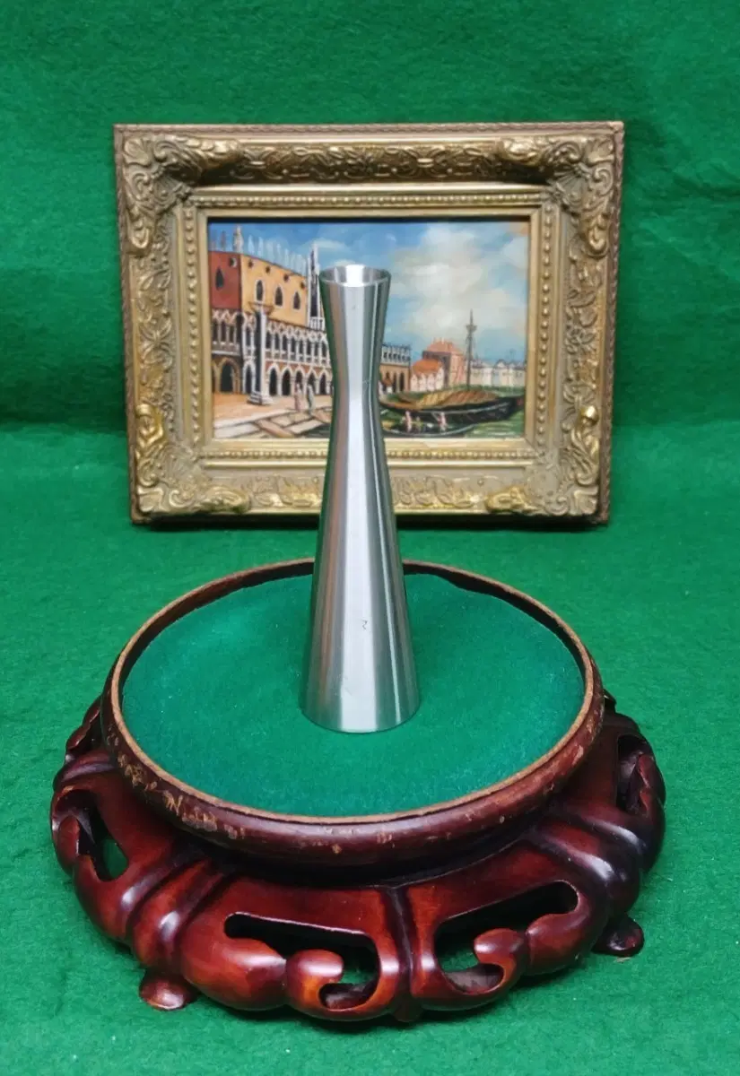 *싱가포르 가든 시티 주석 한송이 화병((15.5cm))