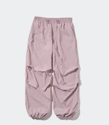 유니클로 UNIQLO 파라슈트 팬츠 핑크 3XL