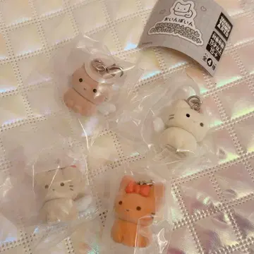 오인보인 복슬복슬 천사 메지루시 가챠 마스코트 메지루시 액세서리