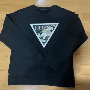 GUESS SOPH 콜라보 맨투맨 트레이닝복 블랙 사이즈 L