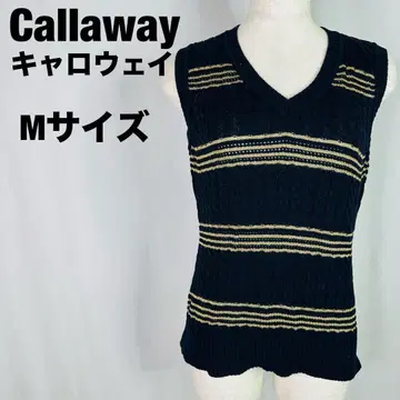 캘러웨이 여성용 니트 베스트 M 네이비 a122
