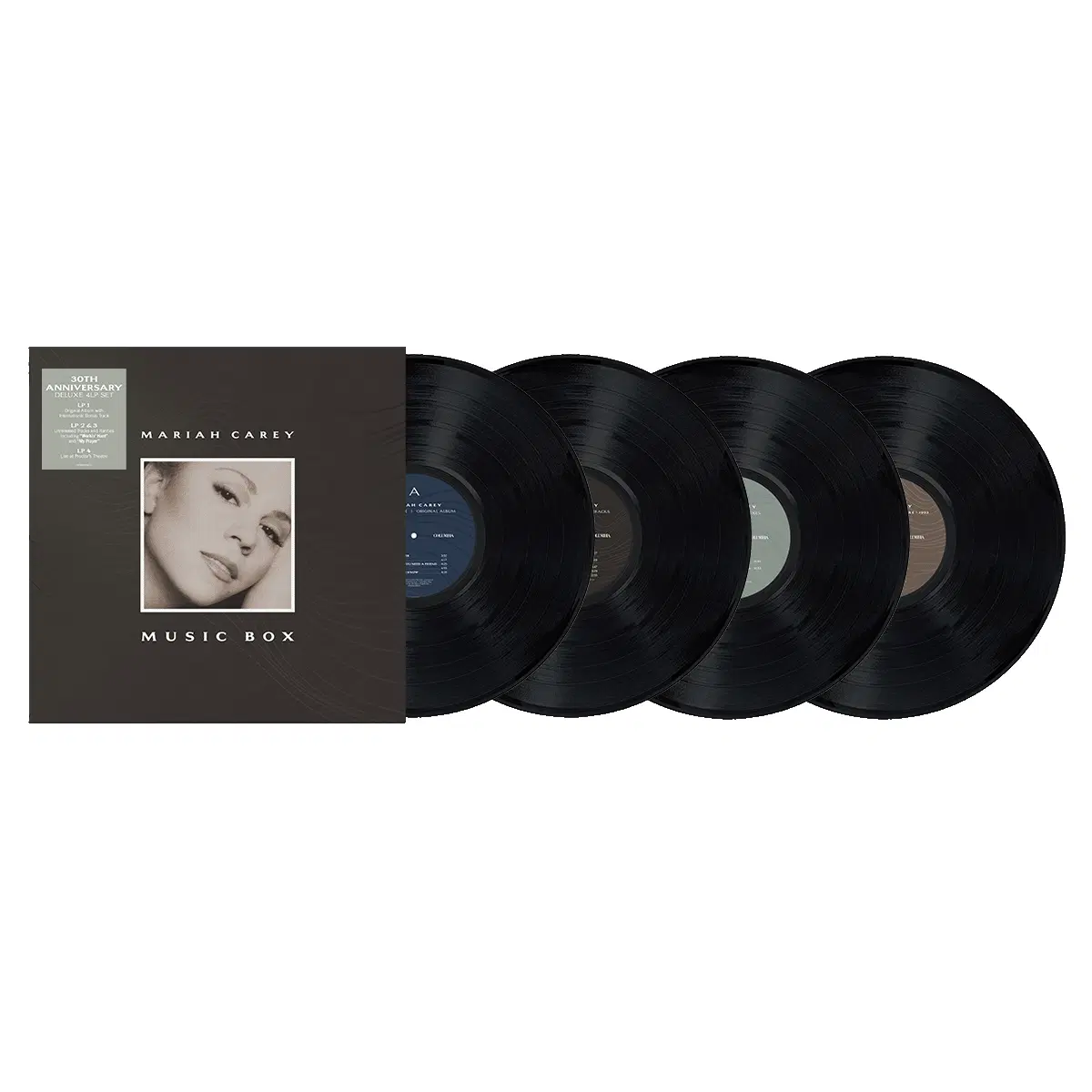[LP] 머라이어 캐리 Music Box 4LP 박스세트 바이닐 엘피 LP