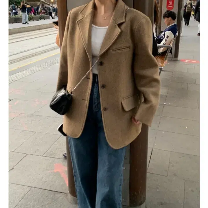 무드인슬로우 메리노 울자켓