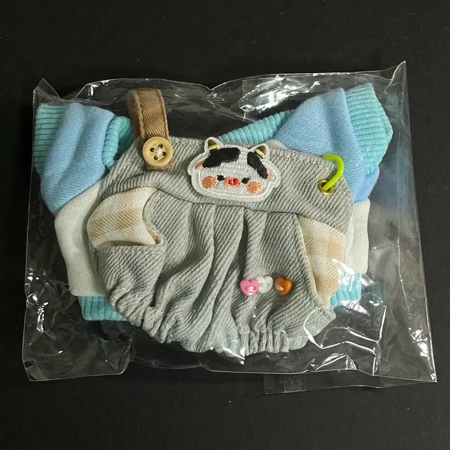 무속성 20cm 솜인형 인형옷 파랑