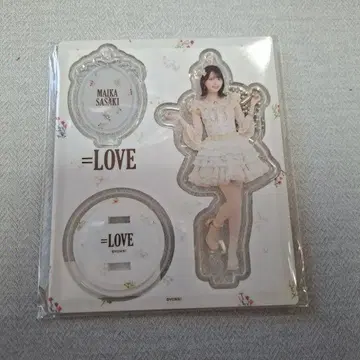 미개봉 새상품 *=LOVE 이코라브 사사키 마이카 8주년 의상 발레코어 아크릴 스탠드