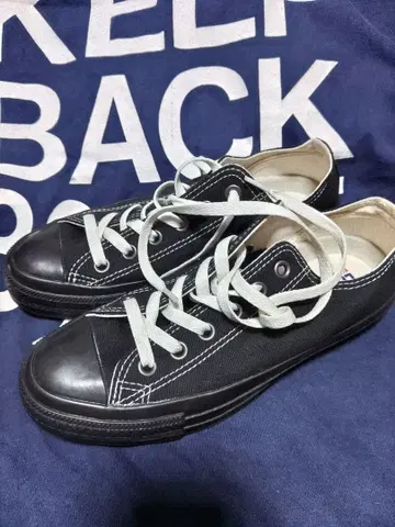 구제 의류 컨버스 CONVERSE 올스타 리액트 블랙 24cm