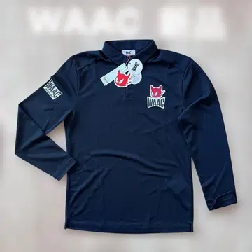 WAAC 와크 긴팔 피케 셔츠 골프웨어